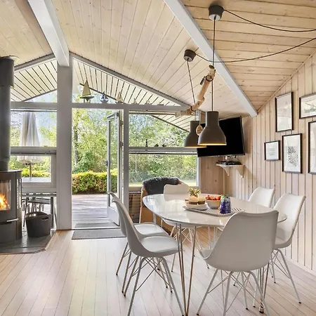 Tatil Evi Gorgeous In Tranekaer With Sauna Skattebølle