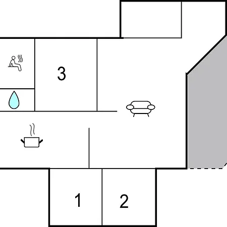 Rollikevej Tranekaer V Casa vacanze Skattebølle
