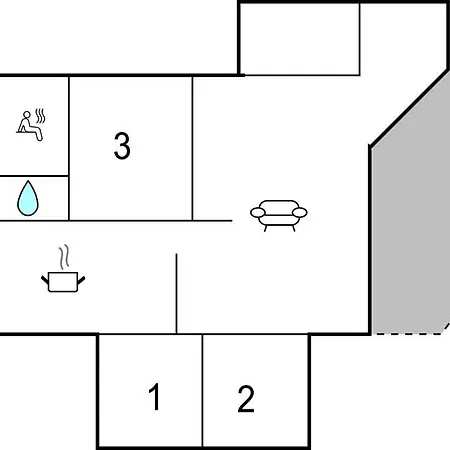 度假居 Rollikevej Tranekaer V Tranekær